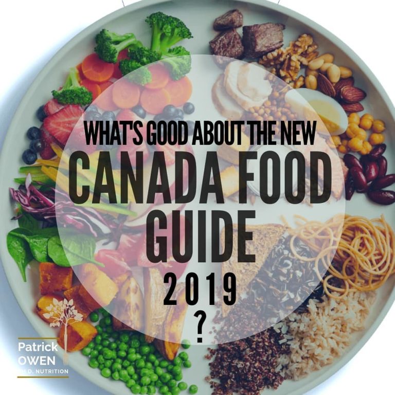 The 2019 Canada's Food Guide